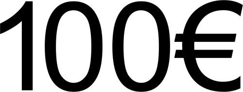 100€